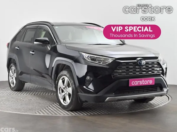 Toyota RAV4 SUV, Petrol Hybrid, 2021, Black