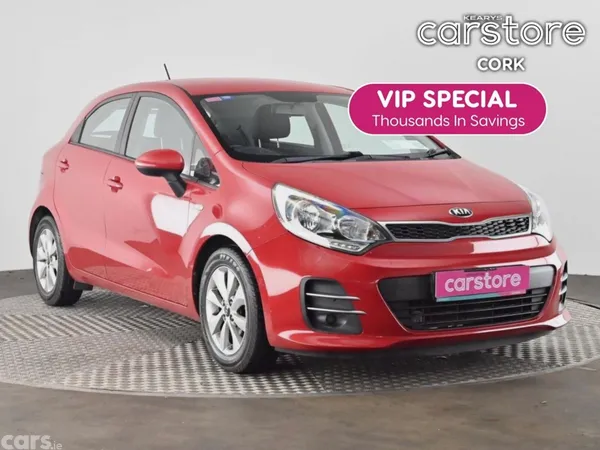 Kia Rio Hatchback, Petrol, 2017, Red