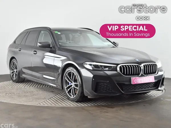 BMW 5-Series Estate, Petrol Plug-in Hybrid, 2022, Grey