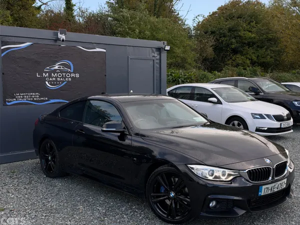 BMW 4-Series Coupe, Diesel, 2017, Black