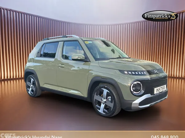 Hyundai INSTER SUV, Electric, 2027, Green