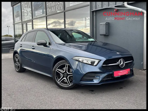 Mercedes-Benz A-Class Hatchback, Petrol Plug-in Hybrid, 2021, Blue
