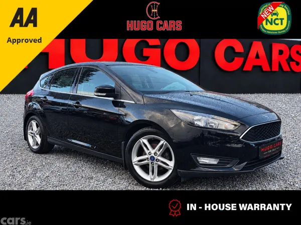 Ford Focus Hatchback, Petrol, 2017, Black