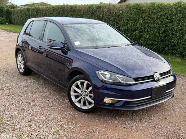 Volkswagen Golf Hatchback, Petrol, 2018, Blue
