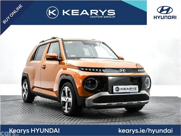 Hyundai INSTER SUV, Electric, 2027, Orange