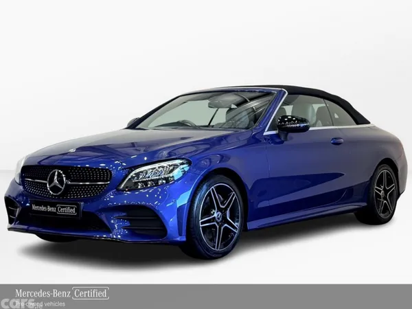 Mercedes-Benz C-Class Convertible, Petrol Hybrid, 2022, Blue