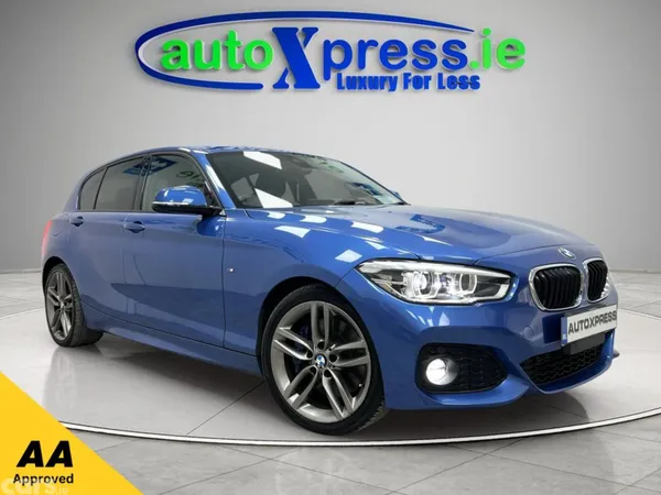 BMW 1-Series Hatchback, Diesel, 2017, Blue