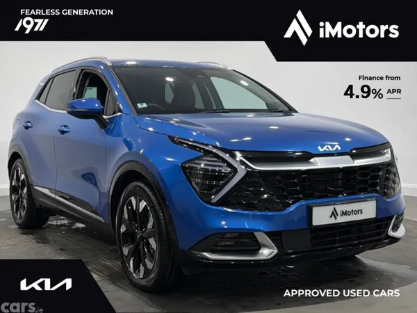Kia Sportage SUV, Petrol Hybrid, 2023, Blue