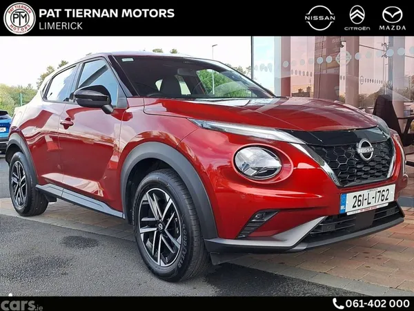 Nissan Juke SUV, Petrol Hybrid, 2026, Red