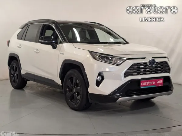 Toyota RAV4 SUV, Petrol Hybrid, 2019, White