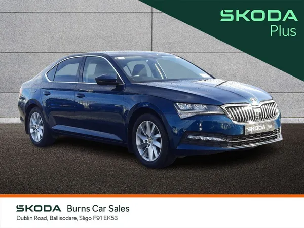 Skoda Superb Saloon, Diesel, 2023, Blue
