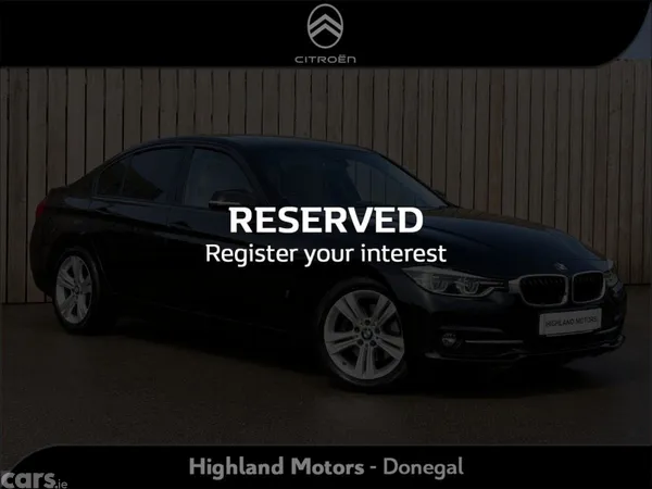 BMW 3-Series Saloon, Petrol Plug-in Hybrid, 2018, Black