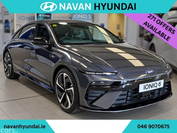 Hyundai IONIQ 6 Saloon, Electric, 2027, Grey
