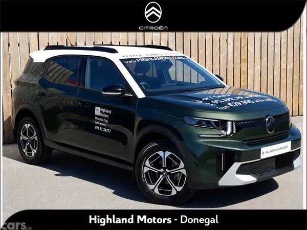 Citroen C3 Aircross SUV, Petrol, 2026, Green