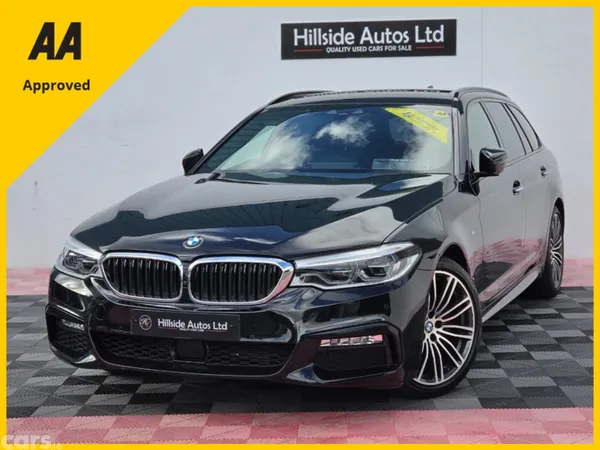 BMW 5-Series Estate, Diesel, 2017, Black