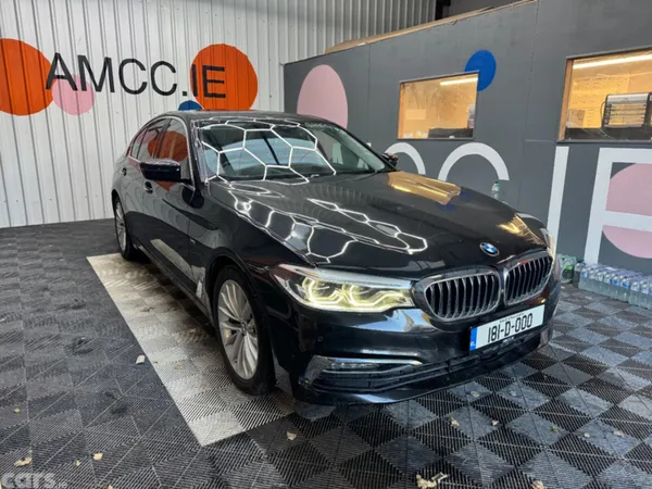 BMW 5-Series Saloon, Diesel, 2018, Black