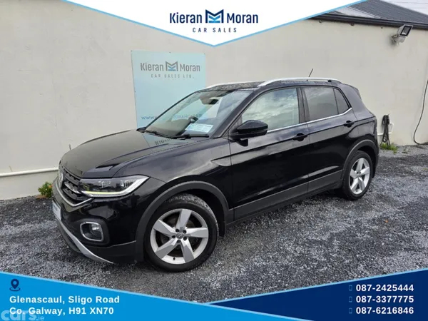 Volkswagen T-Cross Hatchback, Diesel, 2020, Black