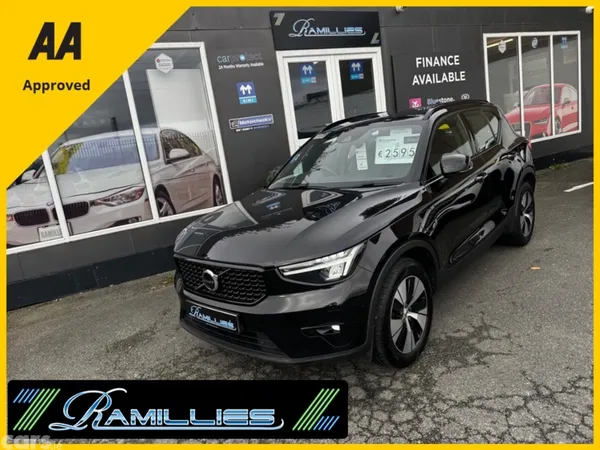 Volvo XC40 Estate, Petrol Plug-in Hybrid, 2023, Black
