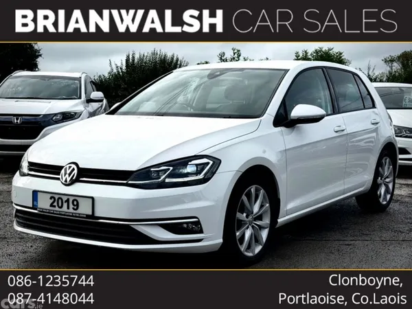Volkswagen Golf Hatchback, Petrol, 2019, White