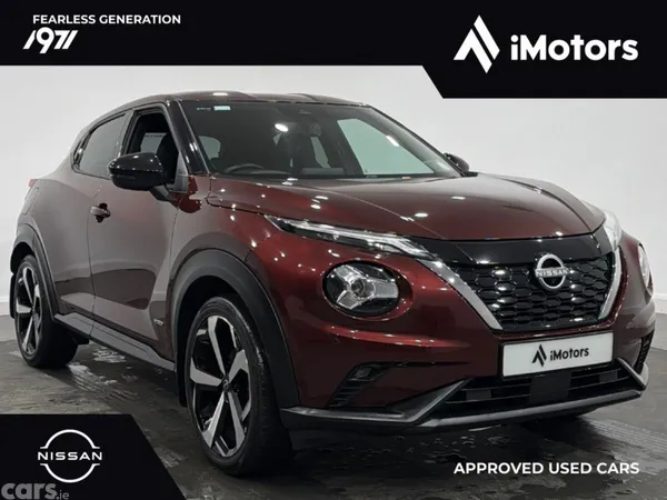 Nissan Juke SUV, Petrol Hybrid, 2024, Red