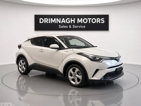 Toyota C-HR SUV, Petrol Hybrid, 2018, White