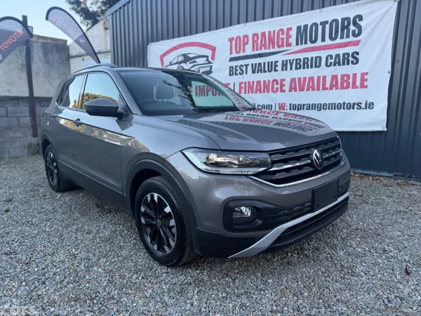 Volkswagen T-Cross SUV, Petrol, 2021, Grey
