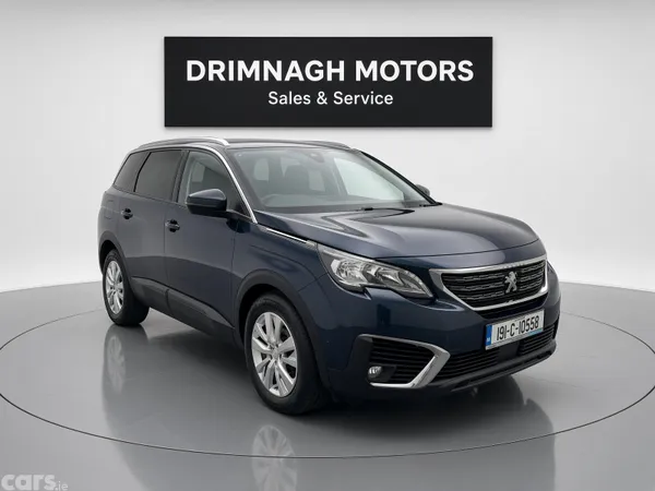 Peugeot 5008 MPV, Petrol, 2019, Blue