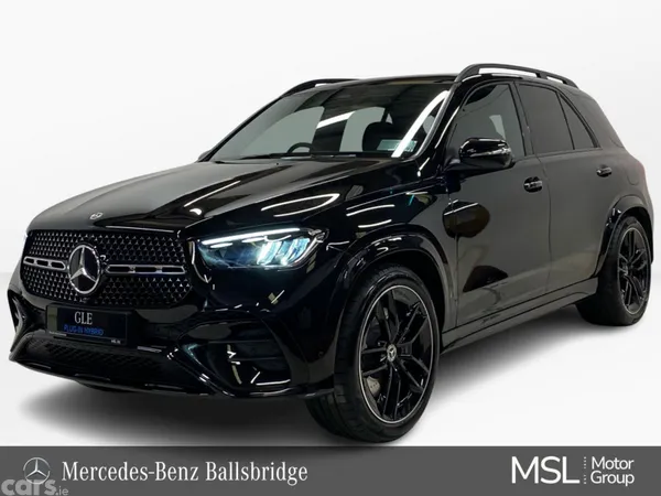 Mercedes-Benz GLE SUV, Diesel Plug-in Hybrid, 2026, Black