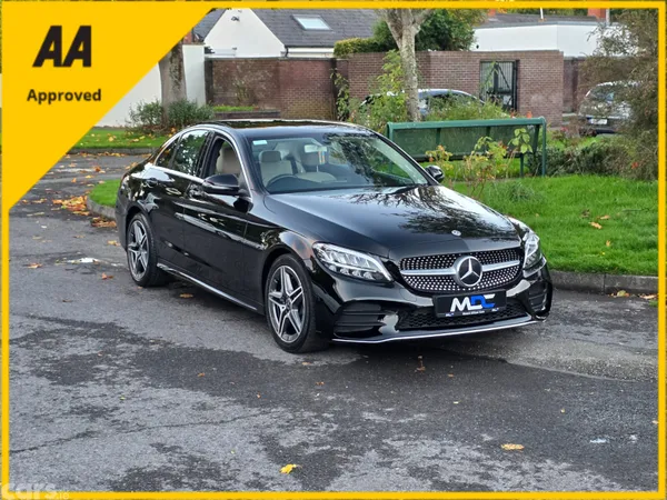 Mercedes-Benz C-Class Saloon, Petrol Hybrid, 2020, Black