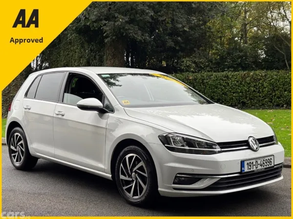 Volkswagen Golf Hatchback, Diesel, 2019, White