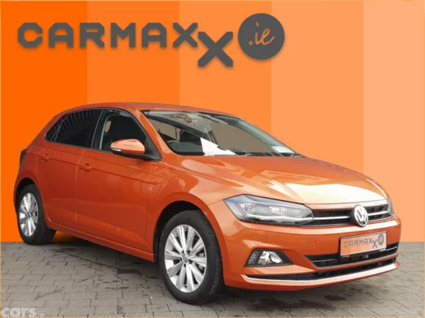 Volkswagen Polo Hatchback, Petrol, 2020, Orange