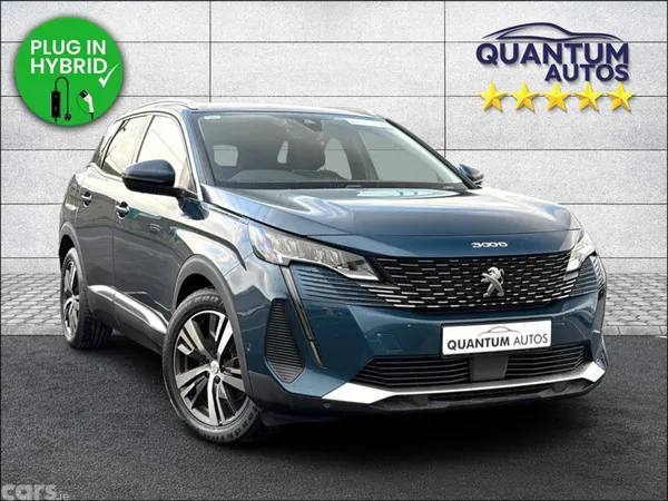 Peugeot 3008 SUV, Petrol Plug-in Hybrid, 2021, Blue