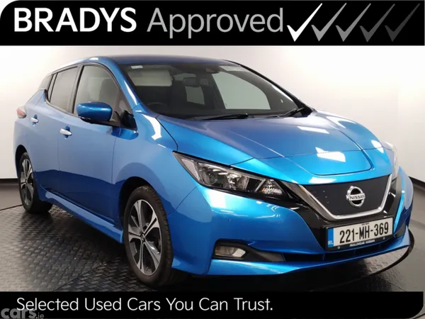 Nissan Leaf Hatchback, Electric, 2022, Blue