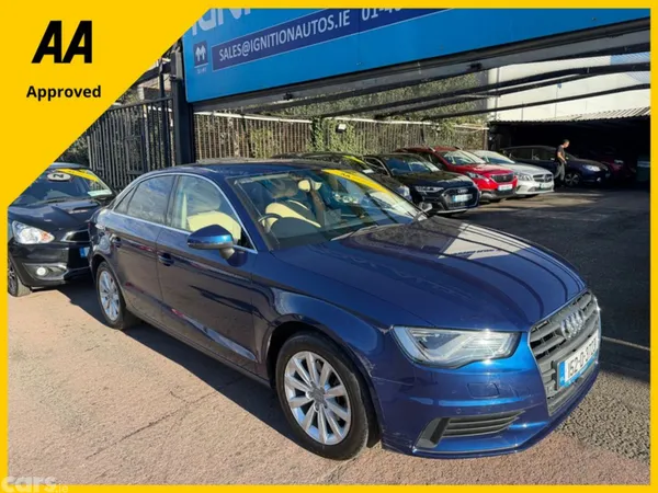 Audi A3 Saloon, Petrol, 2015, Blue