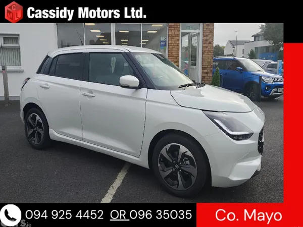 Suzuki Swift Hatchback, Petrol Hybrid, 2026, White