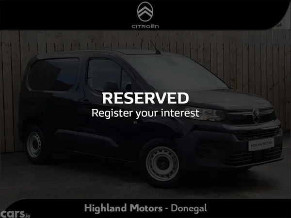 Citroen Berlingo MPV, Diesel, 2026, Black