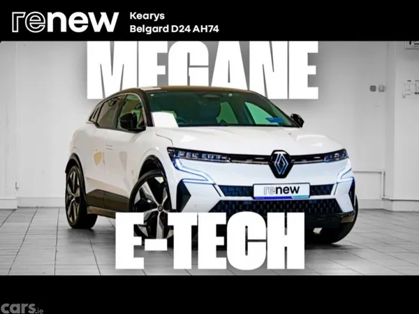 Renault Megane E-Tech Hatchback, Electric, 2024, White