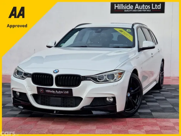 BMW 3-Series Estate, Diesel, 2014, White