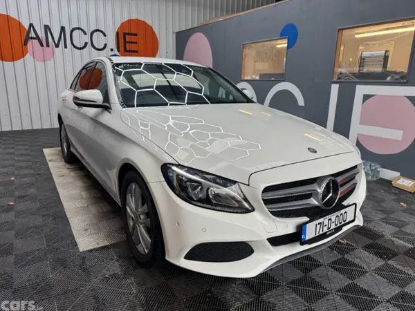 Mercedes-Benz C-Class Saloon, Petrol, 2017, White