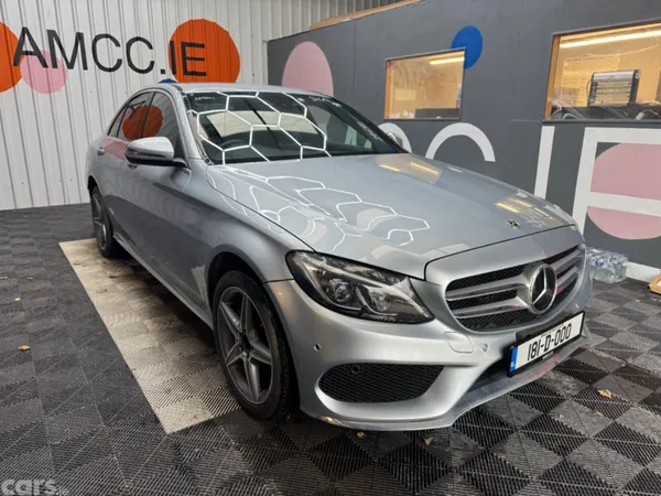 Mercedes-Benz C-Class Saloon, Petrol, 2018, Silver