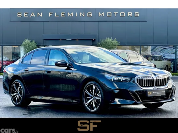 BMW 5-Series Saloon, Petrol Hybrid, 2026, Black