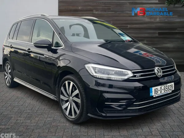 Volkswagen Touran MPV, Petrol, 2016, Black