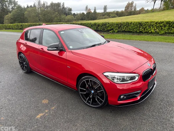 BMW 1-Series Hatchback, Diesel, 2017, Red