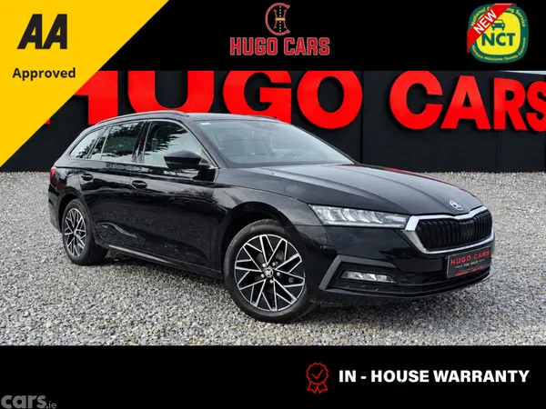 Skoda Octavia Estate, Petrol, 2021, Black