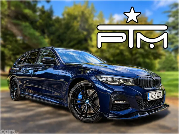 BMW 3-Series Estate, Petrol Plug-in Hybrid, 2022, Blue