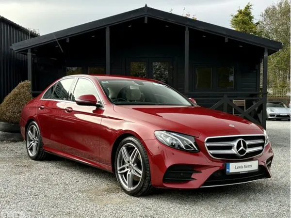 Mercedes-Benz E-Class Saloon, Diesel, 2019, Red