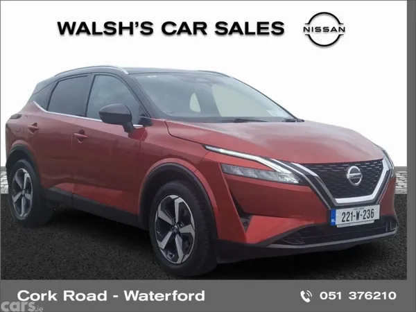 Nissan Qashqai SUV, Petrol, 2022, Red