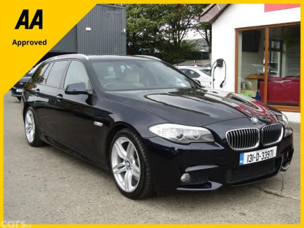 BMW 5-Series Estate, Diesel, 2013, Black