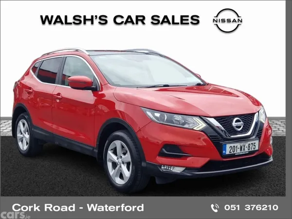 Nissan Qashqai SUV, Petrol, 2020, Red