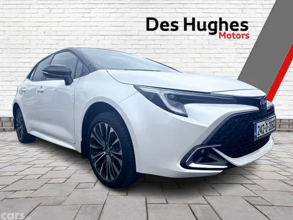 Toyota Corolla Hatchback, Petrol Hybrid, 2024, White